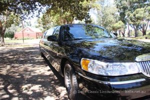 Cruise like a movie star in the Lincoln Town Car limo