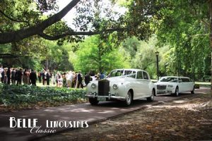 The Rolls Royce and Chrysler are a great wedding combination