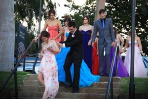 Kings Park is a rainbow of colour on school ball nights