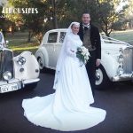 classic wedding car photographs