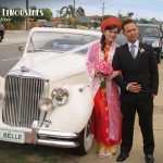 classic jaguar wedding cars