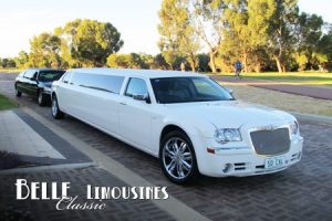 Arriving to pick up the crowd for the ball