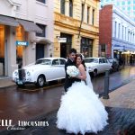rolls royce wedding limo