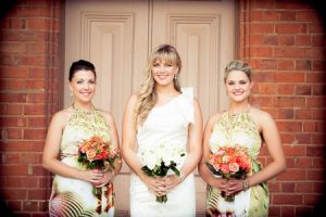 Torryn with her bridesmaids