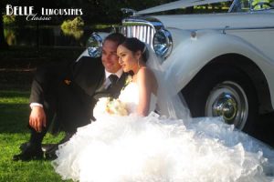 Hyde Park is a wonderful background for wedding photography