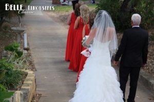 Here comes the bride