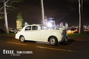 The Rolls Royce silver cloud is a limo for romantics