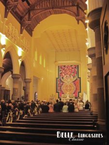 The inside of the church is spectacular