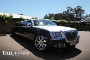 The Chrysler limo at Jane Brook Winery