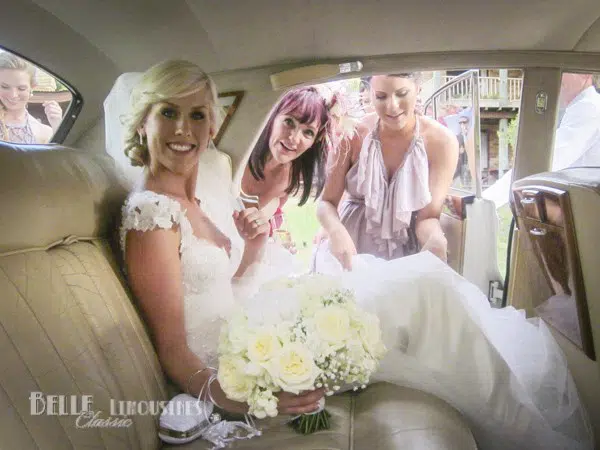 luxury wedding car