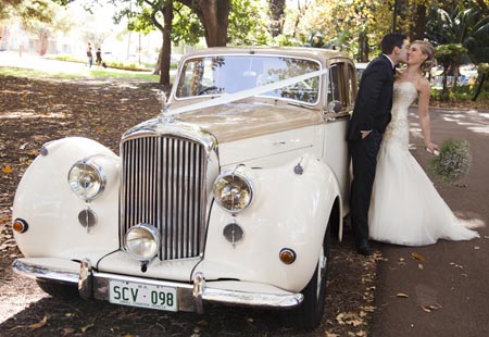Belle Classic wedding cars Perth