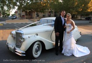 jaguar wedding car hire perth 1
