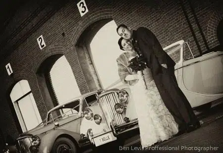tania-and-justin-1 Jaguar wedding cars