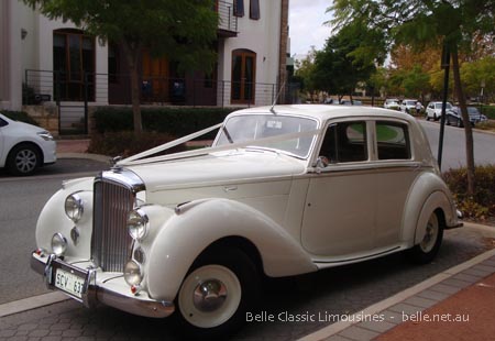 Bentley wedding limousine