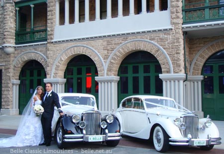 Belle Classic Limousines jaguar wedding cars perth 2 1