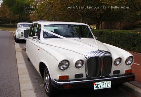 Daimler wedding limousines Perth