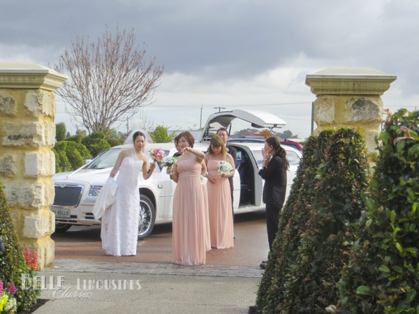 chrysler wedding limousine