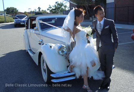 perth wedding car hire