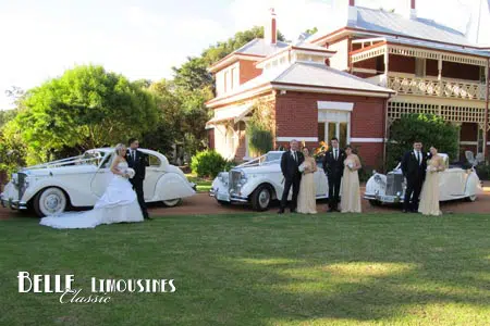classic wedding cars swan valley