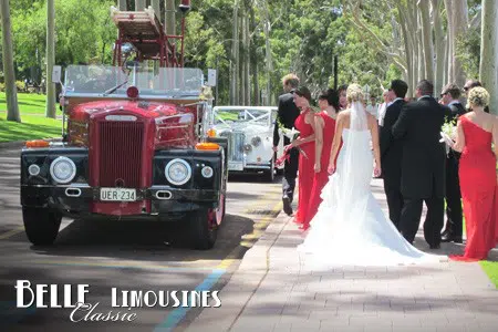 fire engine wedding cars perth 39 kings park wedding car photos