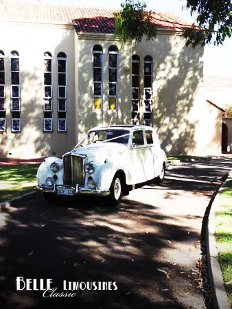 wedding car santa maria chapel