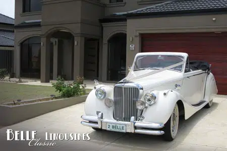 classic wedding cars perth 86 jaguar convertible hire