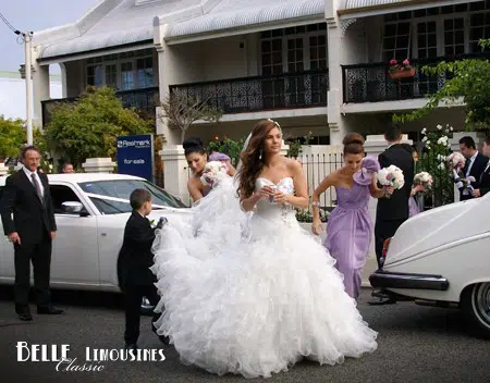 wedding limousines perth