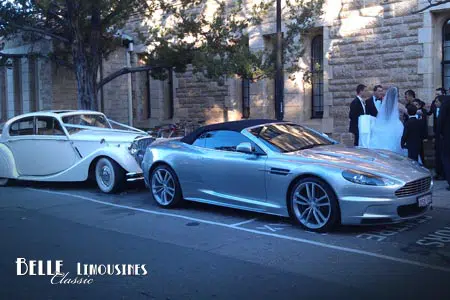 uwa wedding car photos