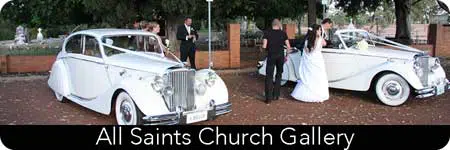 All Saints Church Swan Valley Wedding Limos 5 jaguar wedding cars