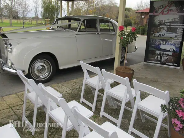 Belvoir Reception Centre Swan Valley 1 rolls royce bridal car