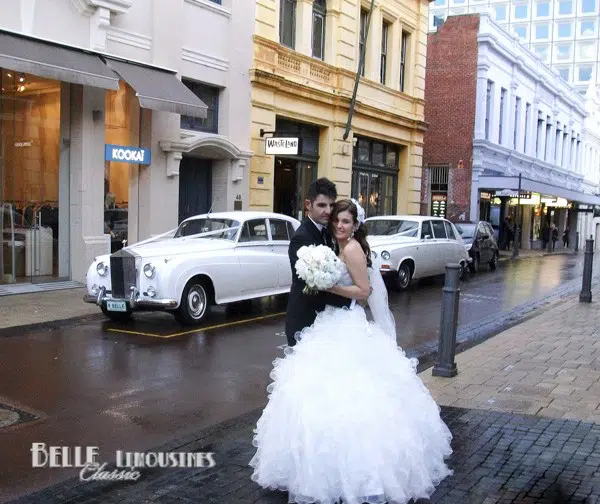 King Street Perth Limo Access 1 rolls royce wedding car