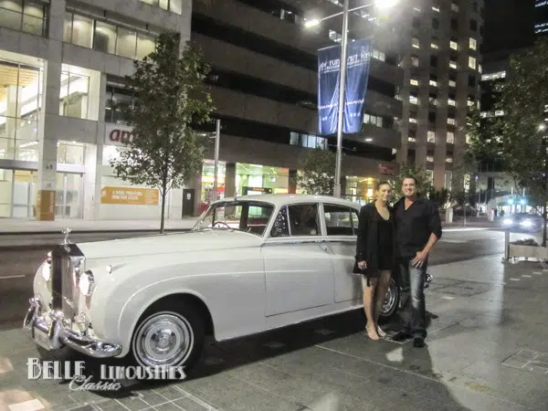 Limousine Access to C Restaurant Perth 2 rolls royce silver cloud hire car