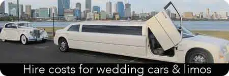 cost of hiring wedding cars