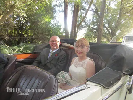 Wedding Cars at Caversham House 1 swan valley wedding