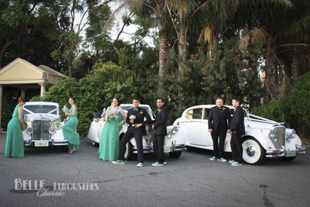 vintage wedding car hire