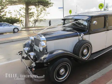 Vintage Limousine Wedding 7 limo hire perth