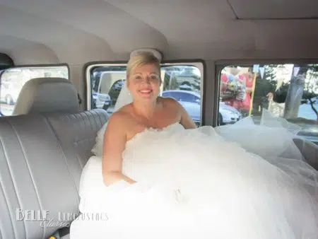 Vintage Limousine Wedding 6 classic limos