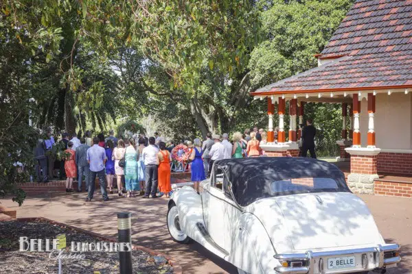 jaguar bridal car