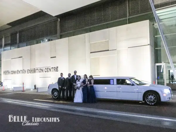 Limos at the Perth Convention Centre 3 chrysler limo service