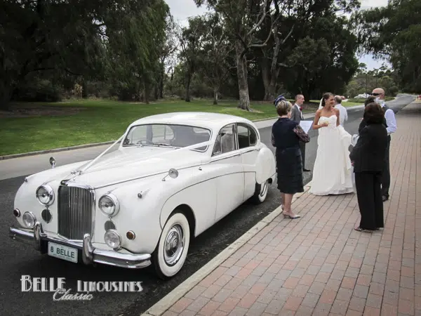 jaguar mk9 wedding car