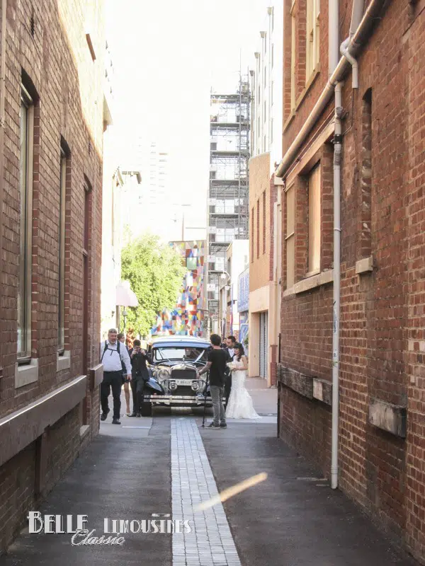 A Wedding in REO SpeedWagon Limousine 2 perth city wedding limos