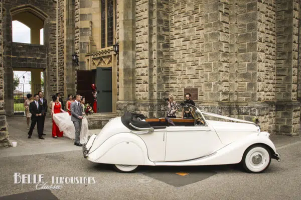 classic wedding cars